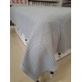 ETEHOMETEX PONPONLU PAMUK PİKE ÇİFT KİŞİLİK 220X240CM GRİ 8696474231903